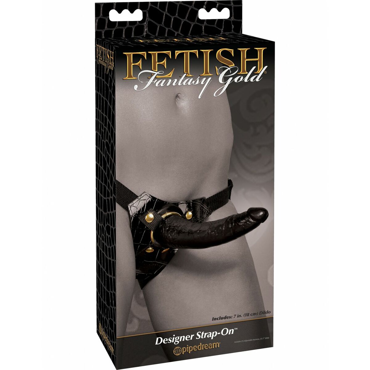 Pántos Dildo Pipedream Fetish Fantasy Gold
